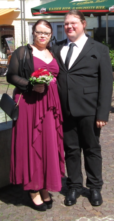 Tilmann mit seiner Frau Jessica